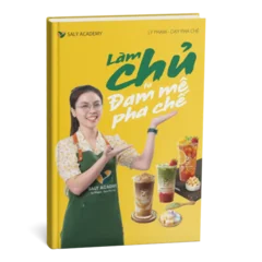Bìa sách in màu Làm chủ từ đam mê pha chế