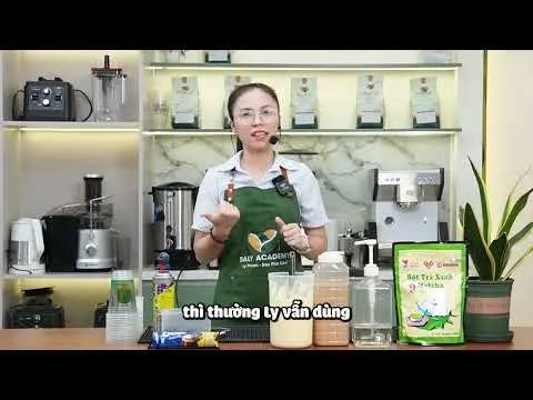 Hướng dẫn pha trà sữa Oreo kem trứng